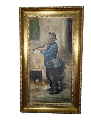 Oil Painting Signed Valente (2 Of 2)