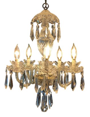 Waterford Lismore Five Arm Crystal Chandelier