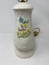 Belleek Irish Porcelain Woodland Bouquet Lamp S1