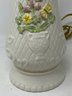 Belleek Irish Porcelain Woodland Bouquet Lamp S1