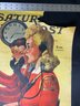 Original June 21, 1941 Saturday Evening Post Newsstand Poster