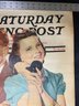 Original May 27, 1939 Saturday Evening Post Newsstand Poster