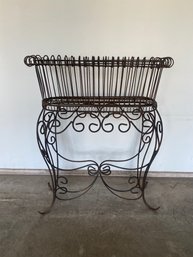 Two Piece Wire Plant Stand