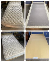 Pair Of Twin Mattresses And Box Springs