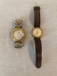 Seiko Kinetic Quartz And Caravelle Automatic Watch (LR61)