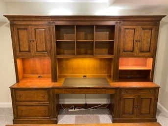 Beautiful Ethan Allen Home Office Wall Unit (PR29)