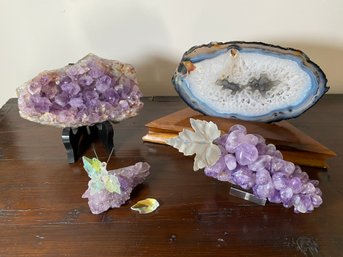 Rock Collection - Geode / Amethyst Lot (LRM)