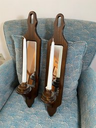 Pair Of Candle Sconces