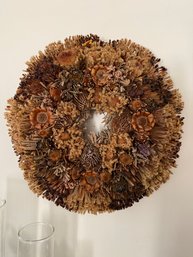 Wreath Made From Hawaiian Flora And Fauna