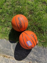 Two Basketballs