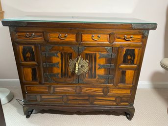 Korean Chest In Persimmon Wood (OFC)