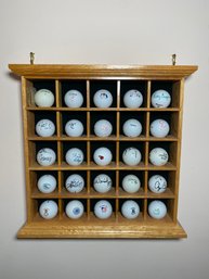 Golf Balls In Wall Case (OFC)