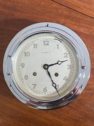 German Ship's Clock (no Key)