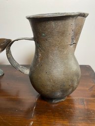 Antique Copper Jug From Spain