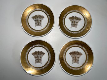 Four Signed Georges Briard Plates