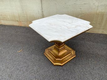 Hollywood Glam Marble Top Table