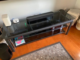 Glass Media Stand (nothing On It)