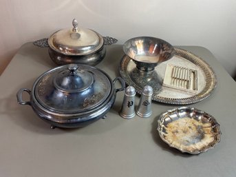 Silverplate And Metalware Lot