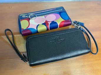 Two Coach Wallets