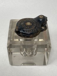 1884 Gifford's Patent W.A. Choate Desk Inkwell (1 Of 2)