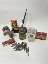 Writing Accessories And Advertising Lot