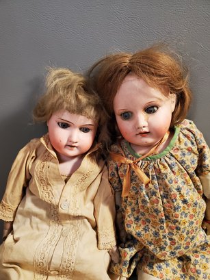 Antique Dolls Wiefel And Company And Another Early 20th Century