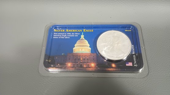 Silver American Eagle Coin UNC 2000