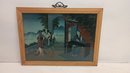 20thC Chinese Reverse Painting On Glass