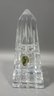 Waterford Crystal Clock Seahorse Lable