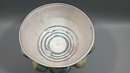 Large Baby Headed Pottery Bowl Initialled WP