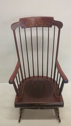 Nichols & Sons Boston Style Stenciled Rocker Chair