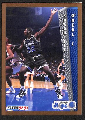 1993 Fleer:  Shaquille O'Neal {Rookie Card}