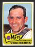 1965 Topps:  Yogi Berra {Catcher-Coach}