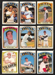 1972 Topps Baseball 'Near' Complete Set {764/787...~97 Percent} - Aaron- Mays- Ryan- Clemente-Bench- Fisk {RC}