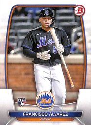 2023 Bowman Chrome:  Francisco Alvarez {RC}