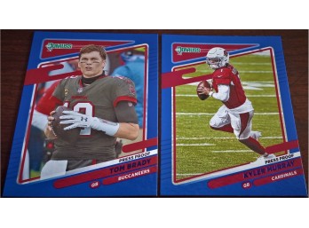 2021 Panini - Donruss Football:  Tom Brady & Kyle Murray