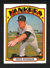 1972 Topps:  Fritz Peterson