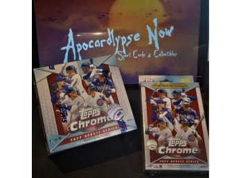 Dynamic Duo - 2022 Topps Chrome Mega & Hanger Box:  {2-Box Sealed Lot}