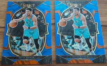 2022-23 Panini Select:  Devin Booker {2-Card Lot}