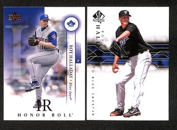 2003 & 2008 Upper Deck:  Roy Halladay