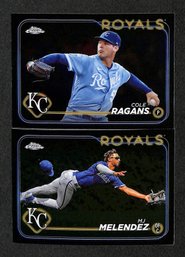 2024 Topps Chrome:  Cole Ragans  & MJ Melendez