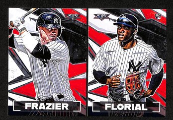 2021 Topps Fire:  Clint Frazier & Estevan Florial {RC}