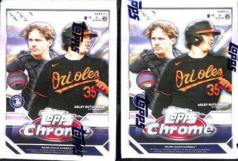 Topps Chrome 2023:  Lot Of 2 Blaster Boxes {Sealed}