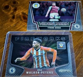 2021/22 Panini Prizm Premier League:  Tyrone Mings & Kyle Walker Peters