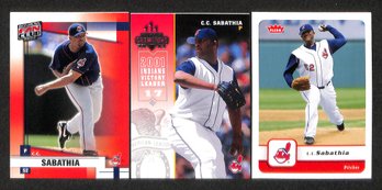 2010 & 2012 Topps & 2014 Panini Donruss:  C.C. Sabathia