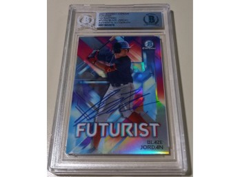 Blaze Jordan...a Future MLB Superstar Slugger (Autograph Authentication)