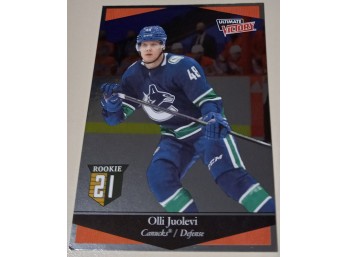 2020-21 Upper Deck:  Olli Juolevi