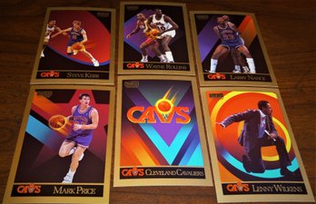1990 Skybox:  Cleveland Cavaliers Team Card Notables { 6 Card Lot}