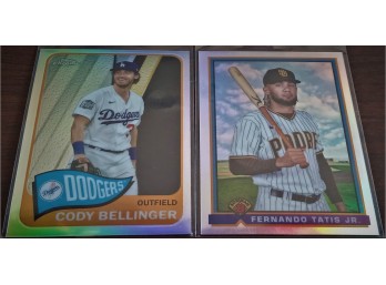 2021 Topps Chrome & Bowman:  Cody Bellinger & Fernando Tatis, Jr