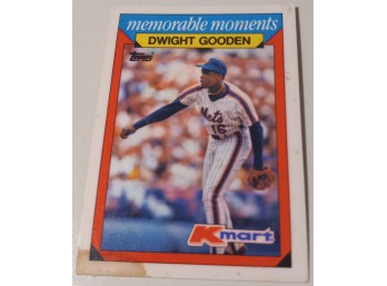 1988 Topps - Kmart:  Dwight Gooden